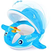 Peradix Flotador para Bebé con Asiento-Ideal para niños Piscina de natación-Barco Inflable Flotador para 6-36 Meses…